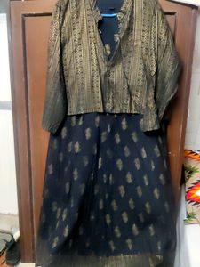 Anarkali Kurta With Koti (Jacket)