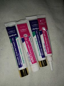 VEK Glycolic Acid Gel Cream &amp; Tinted Sunscreen Set