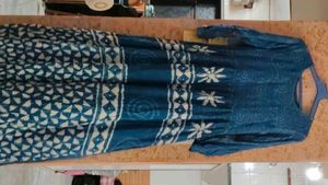 Blue Tie-Dye Midi/gown