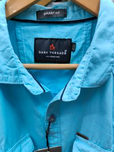 Stylish Blue Men's Shirt