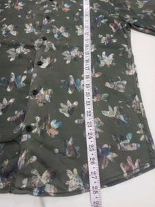 m size olive green beautiful shirt