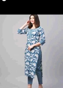 Stylish Kurti with Pant Set