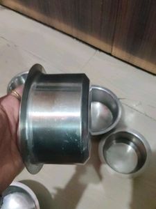 Set of 6 Stainless Steel tapeli