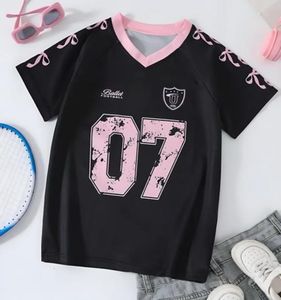 black women v-neck T-shirt