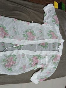 Floral Sheer Shrug