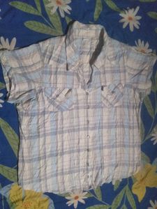 Women's Plaid Short Sleeve Shirt