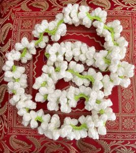 Handmade crochet gajra