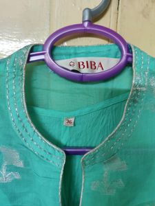biba long double layer gown ..2 pcs