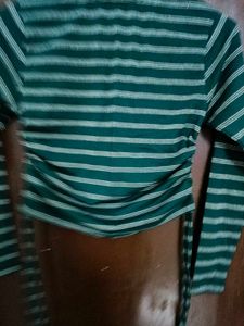 Striped Long Sleeve Top