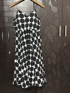 Polka Dot Midi Dress