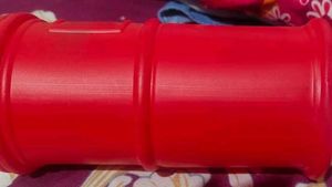 Post Box Piggy Bank for Kids -  Red