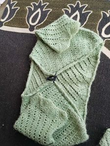 Knitted Dress Two Piece