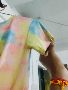 Tie-Dye Twisted T-Shirt