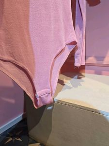 Baby pink bodysuit