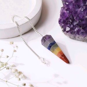 7 Chakra Pendulum Necklace