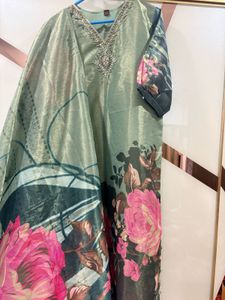 Chic Embellished Designed Kurta Dupatta set
