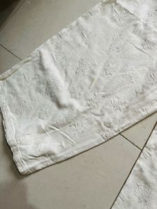 ZARA Off-white culottes trousers