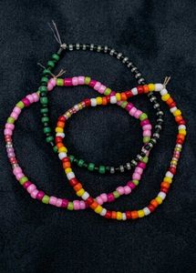 Demon Slayer Beaded Bracelet Set