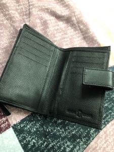 Classic Black Leather Wallet