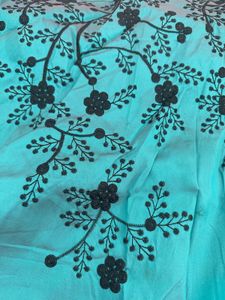 Designer Embroidered Teal lehenga