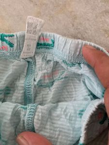 Cute Alligator Print Baby Pants
