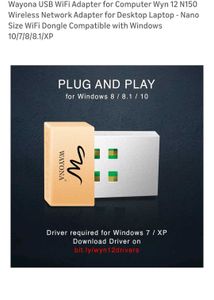Wayona USB WiFi Adapter