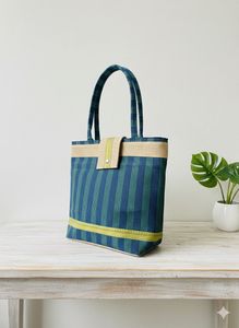 Striped Tote Bag