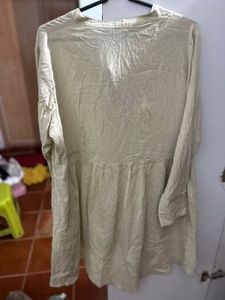 Olive Green Button Down Top