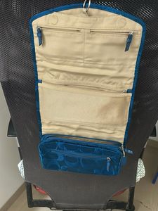 lovely blue travel bag