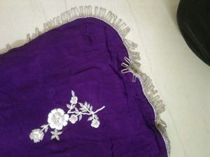 Embroidered Purple dress