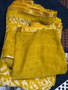 Yellow Saree