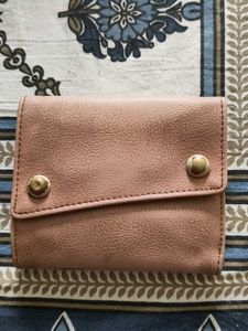 Cute Pink Tri-Fold Wallet