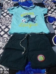 T-shirt And Short For Boy