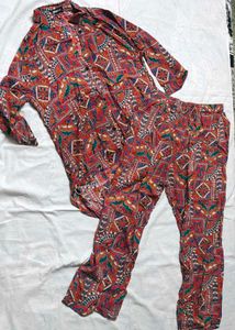 Patterned Co-ord Set