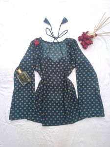 Pinteresty Laila corset kurti &amp; Trouser set🦢🫶🏻