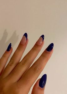 Blue nail set pressons