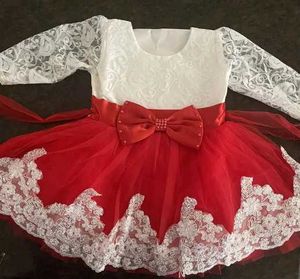 Adorable Red & White Dress