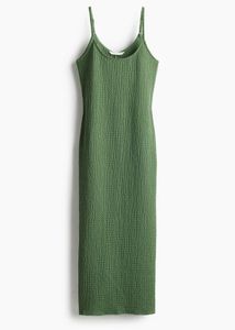 Green Bodycon Midi Dress