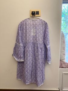 Chikankari Kurti 💜