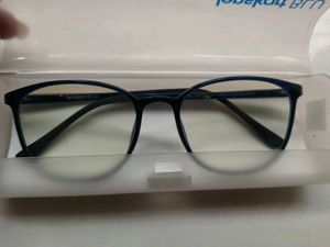 Stylish Blue Full Rim Eyeglasses