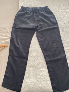 Comfortable Black Linen Pants
