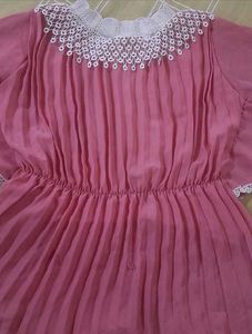 The Vintage Lace-Collar Peplum Top