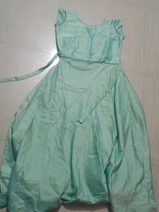 silk ethnic gown