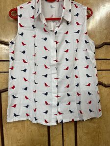 Global republic sleeveless shirt