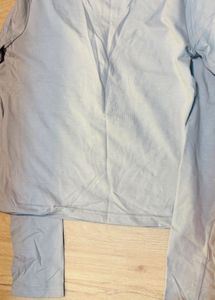 Lightweight Long Sleeve Button Up Top