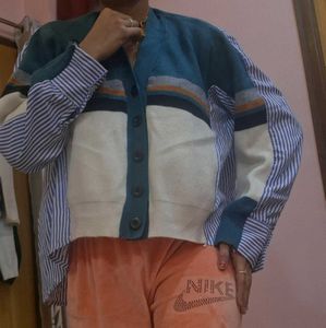 Unique Layered Cardigan