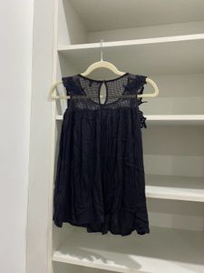 Vero Moda Black Embroidered Top