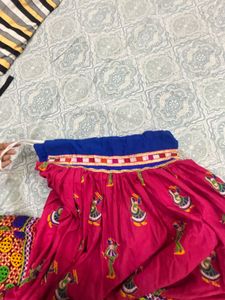 Vibrant Embroidered chaniya choli Lehenga Skirt