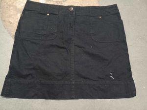 Classic Black A-Line Skirt