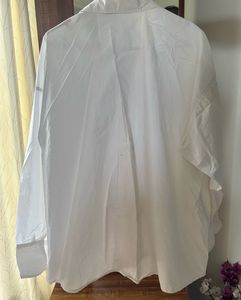 Classic White Button-Up Shirt